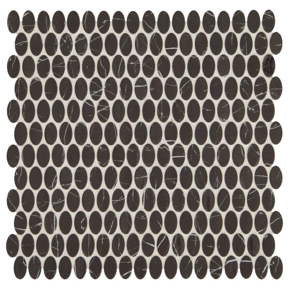 Mosaic Night Shade Matte Black Tile