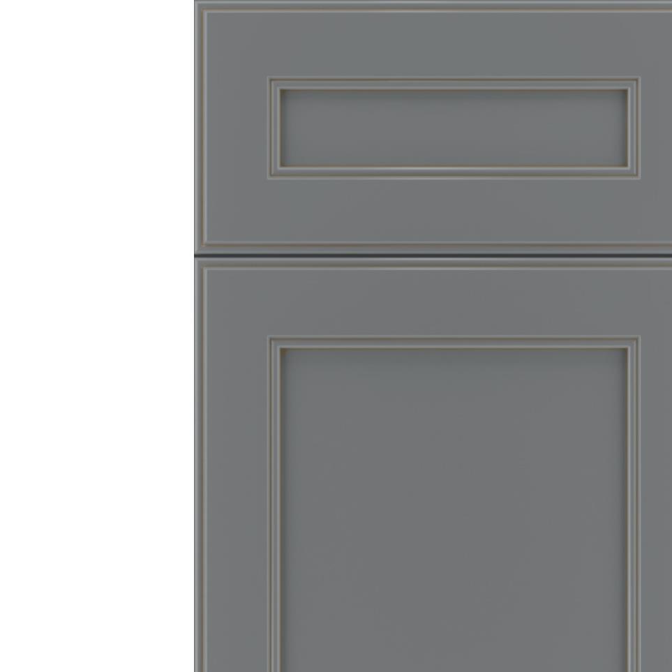 Square Cloudburst Smoke Glaze Glaze - Paint Square Cabinets