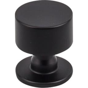 Knob Flat Black Black Knobs