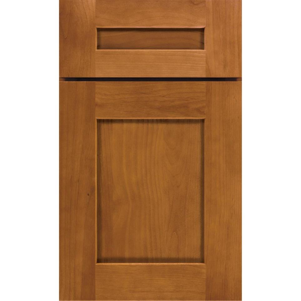 Square Palomino Medium Finish Square Cabinets