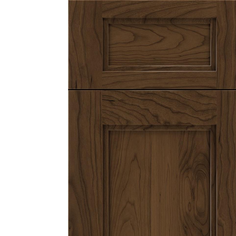 5 Piece Toffee Medium Finish 5 Piece Cabinets