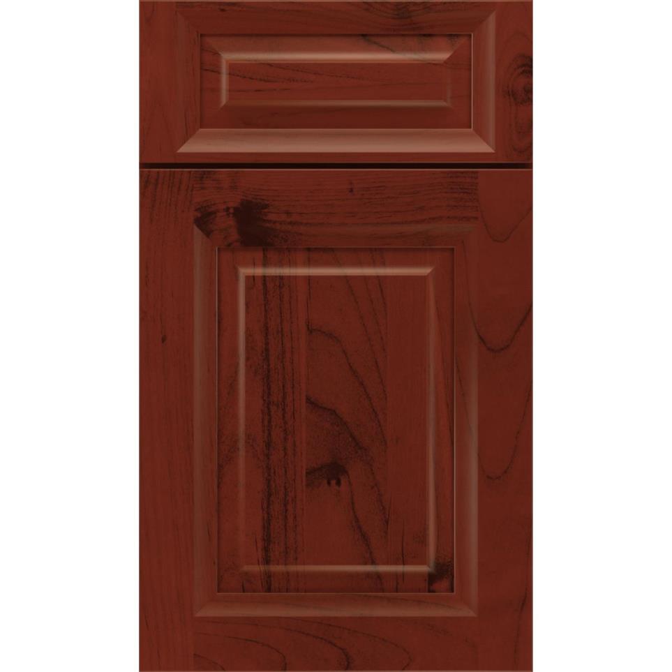 5 Piece Marsala Dark Finish 5 Piece Cabinets