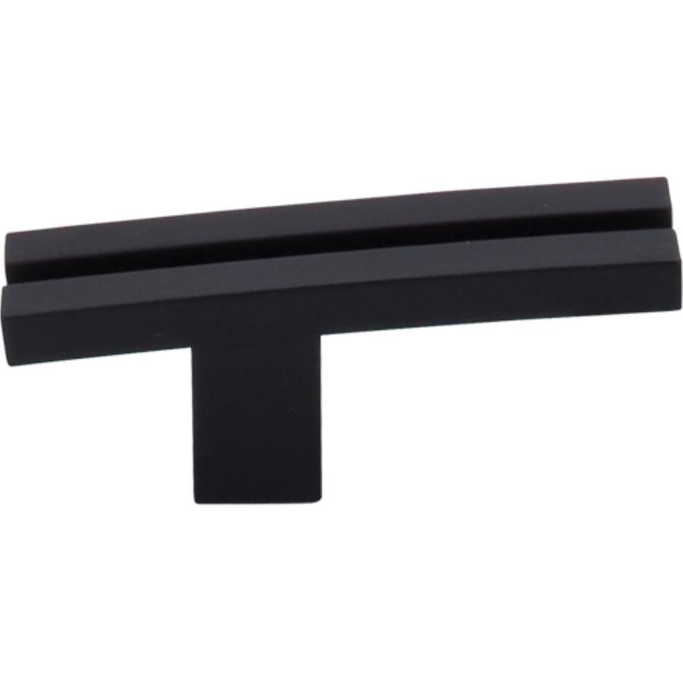 Knob Flat Black Black Knobs