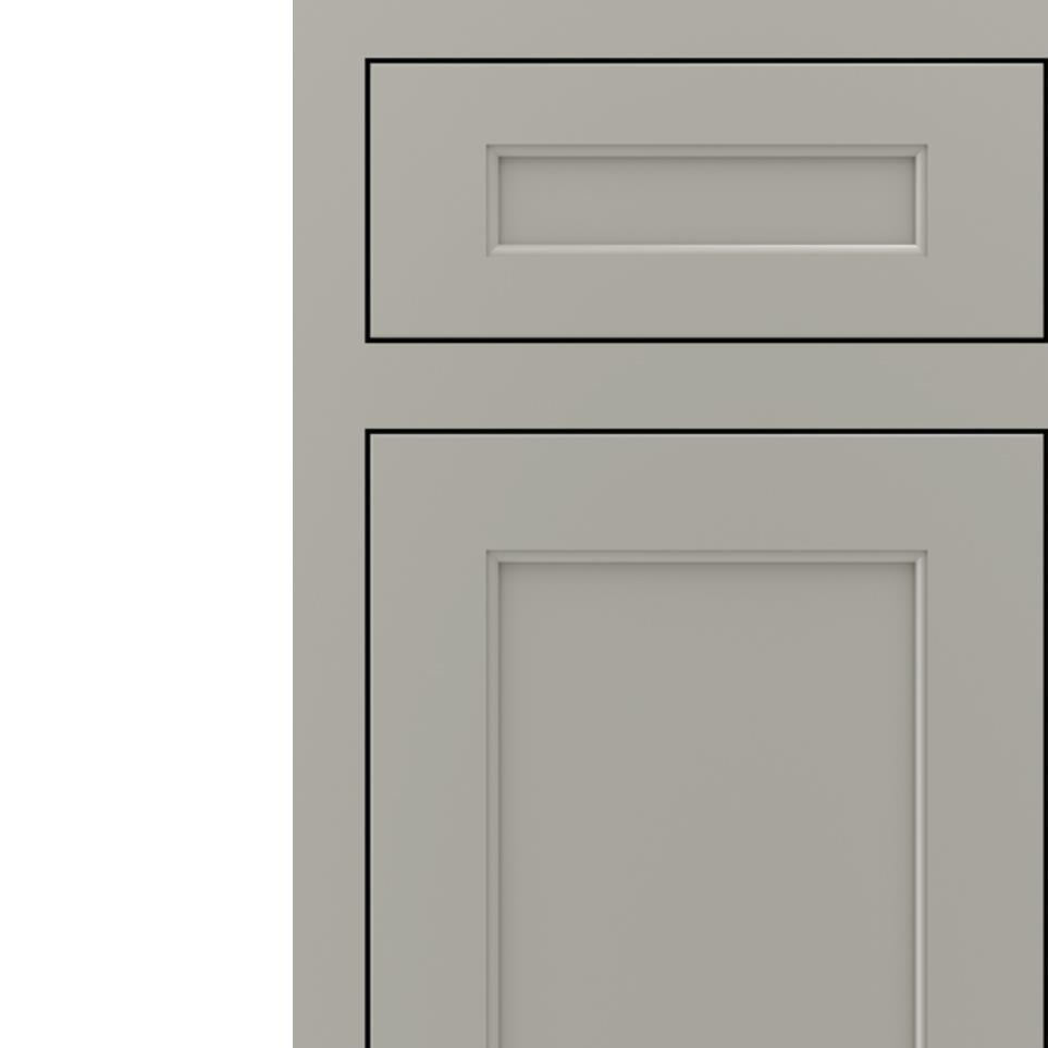 Square Stamped Concrete Paint - Grey Square Cabinets