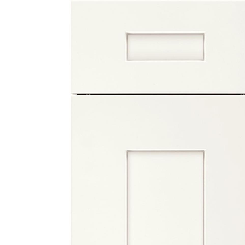 5 Piece Alabaster Paint - White 5 Piece Cabinets