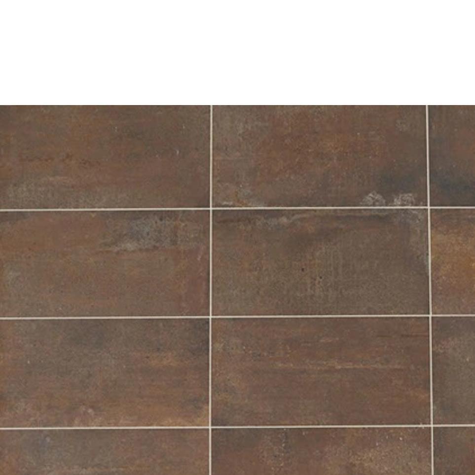 Tile Rusted Brown Matte Brown Tile