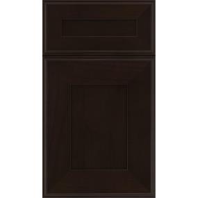 Square Espresso Dark Finish Square Cabinets