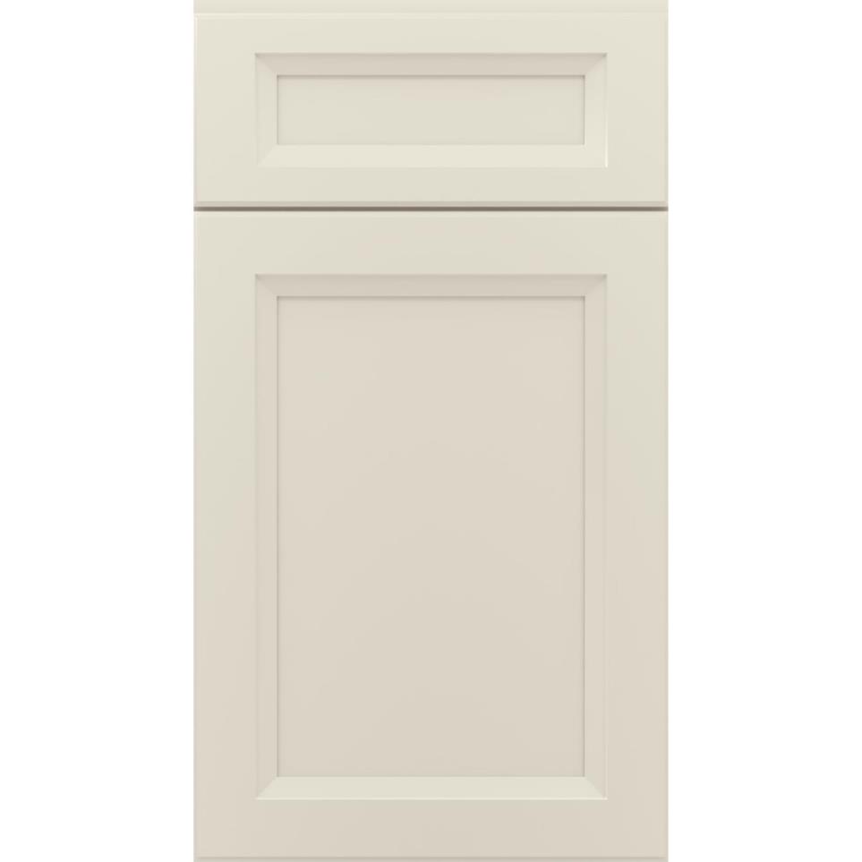 5 Piece Sand Dollar Paint - White 5 Piece Cabinets