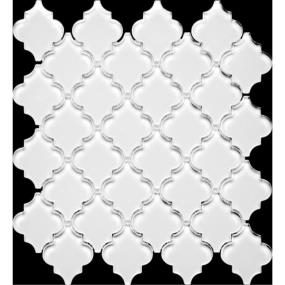 Mosaic Imj-Wj White Frosted White Tile