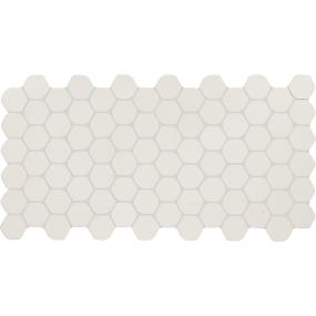 Mosaic Arctic White Matte White Tile