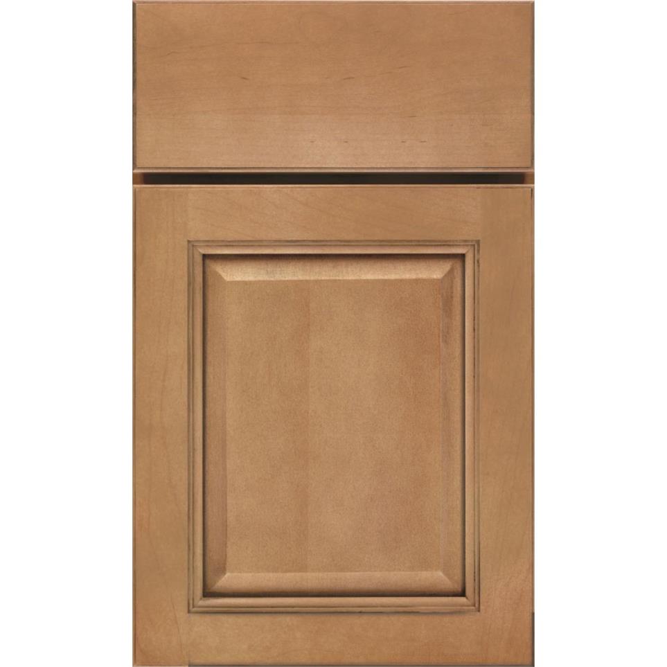 Square Palomino Medium Finish Square Cabinets