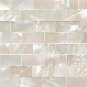 mother of pearl subway tile