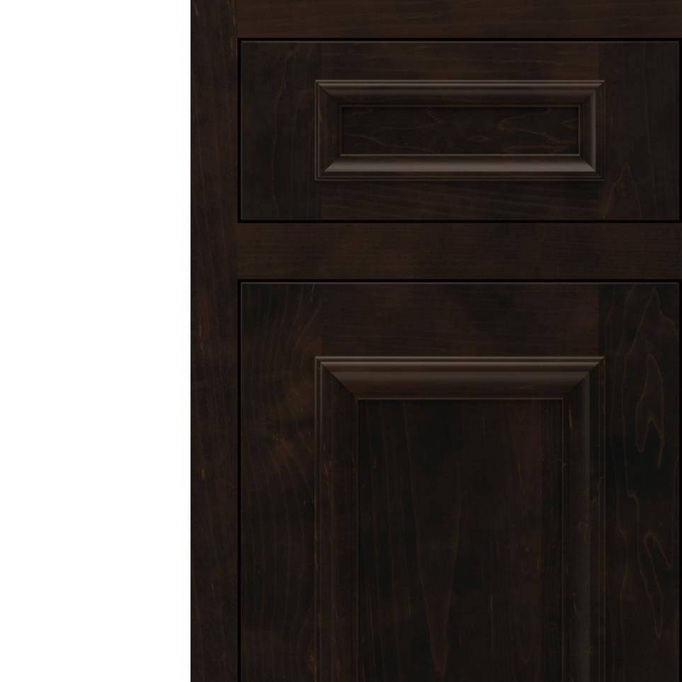 Inset Stout Dark Finish Inset Cabinets