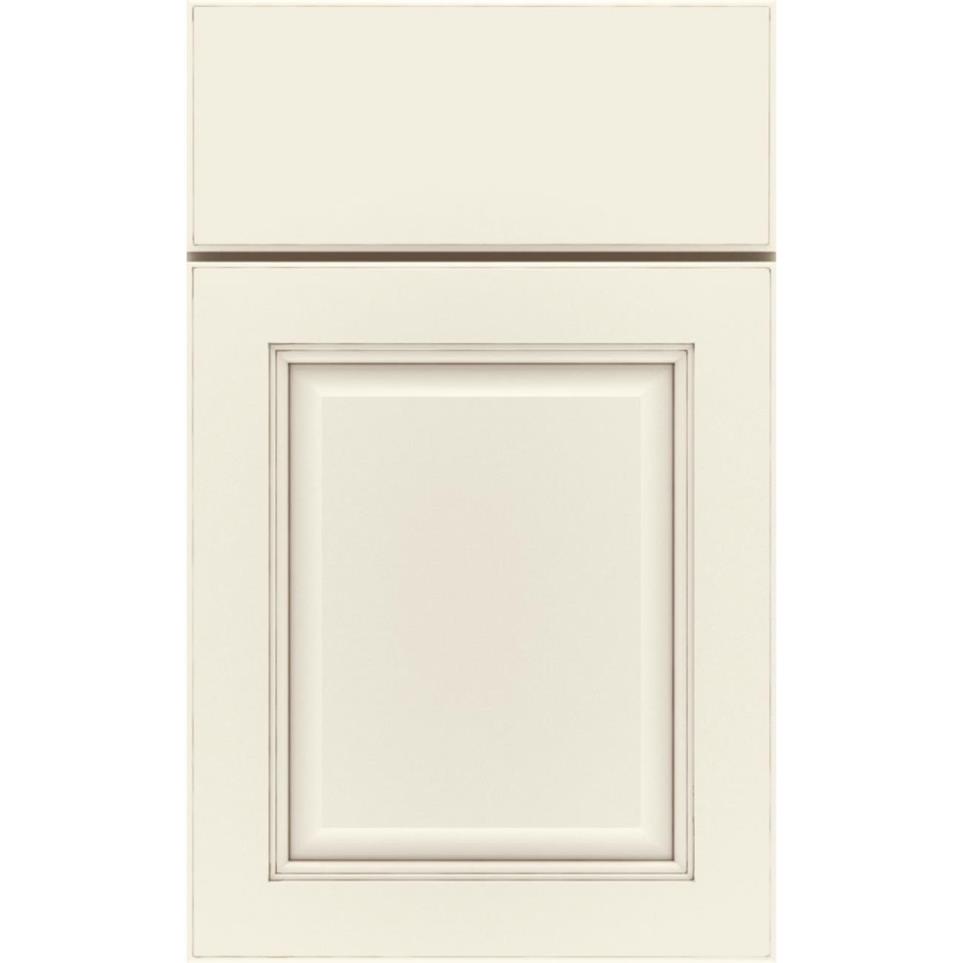 Square Coconut Amaretto Creme Glaze - Paint Square Cabinets