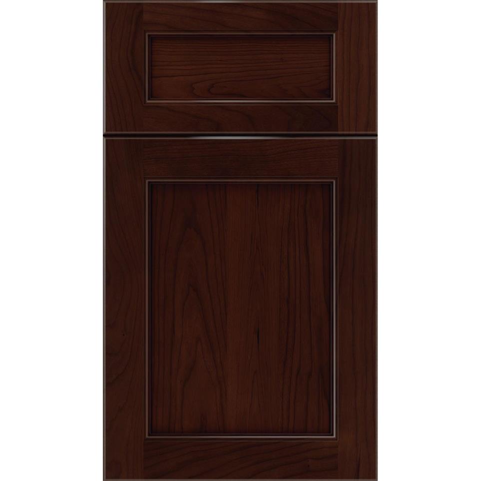 5 Piece Cappuccino Dark Finish 5 Piece Cabinets