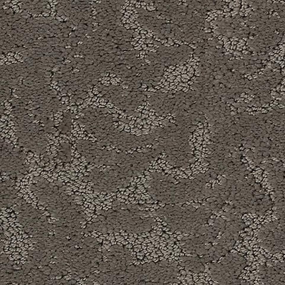 Pattern Tasseled Taupe Brown Carpet