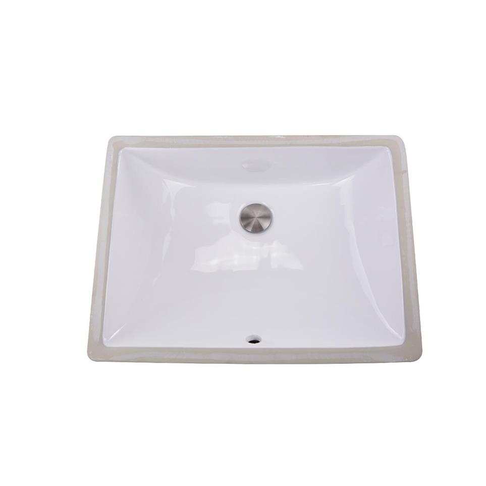 Bath White  Bathroom Sinks