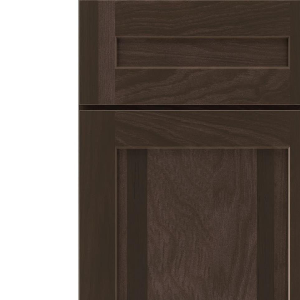 5 Piece Thatch Dark Finish 5 Piece Cabinets