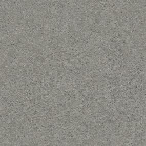 Textured Saxony Sterling Silver Gray Carpet