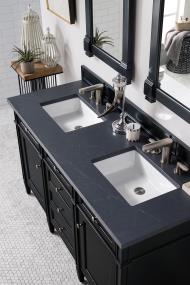 Base with Sink Top Black Onyx Grey / Black Vanities