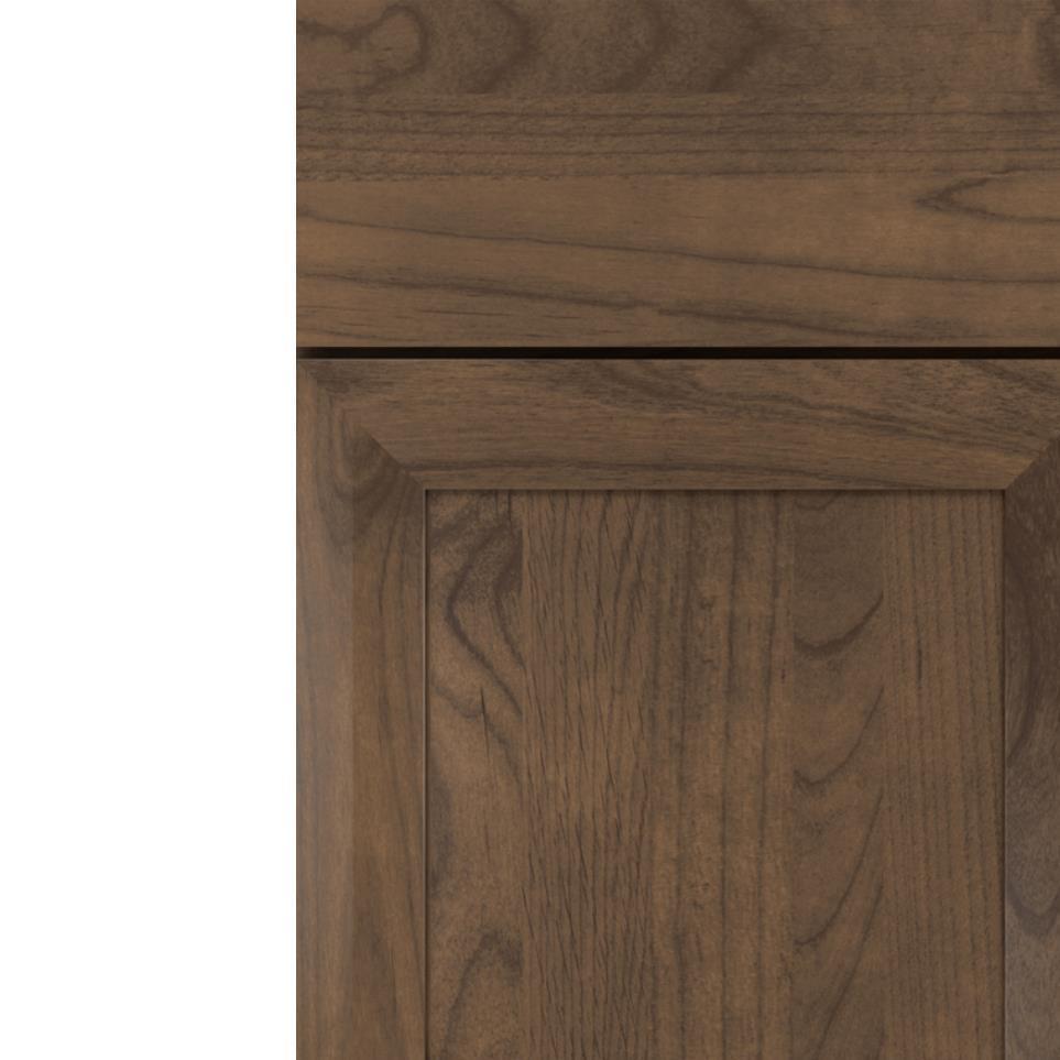 Square Morel Medium Finish Square Cabinets