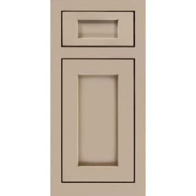 Square Portobello Light Finish Square Cabinets