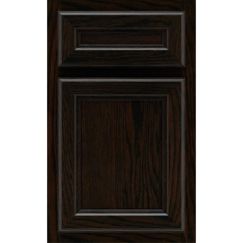 5 Piece Chocolate Dark Finish 5 Piece Cabinets