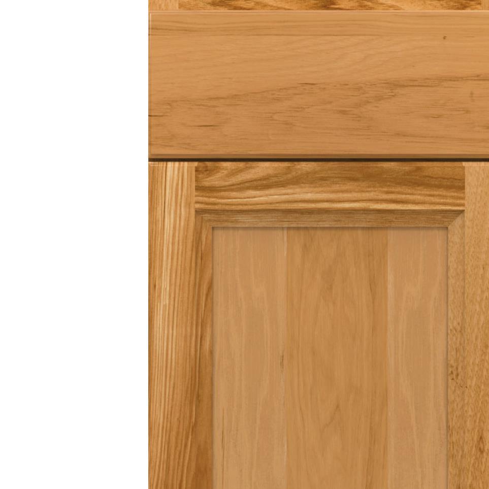 Square Natural Light Finish Square Cabinets