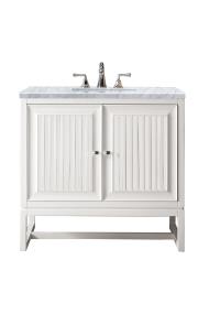 Base with Sink Top Glossy White White Vanities