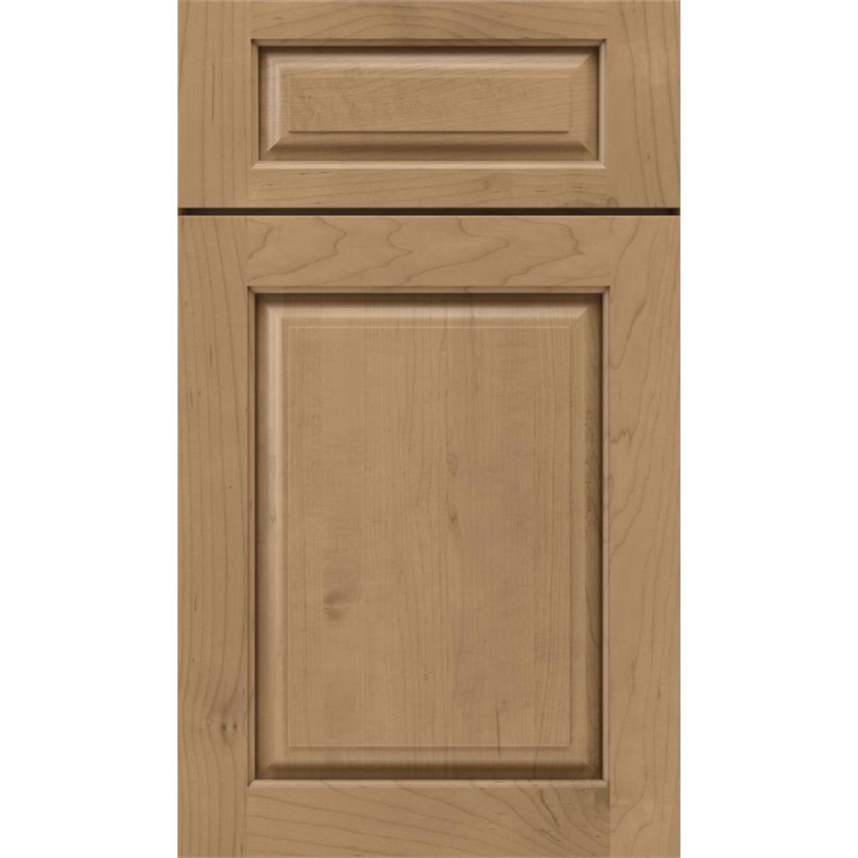 5 Piece Buckskin Medium Finish 5 Piece Cabinets