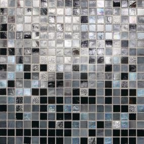 Mosaic Manhattan Glass Gray Tile