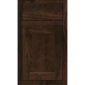 Square Bombay Dark Finish Square Cabinets