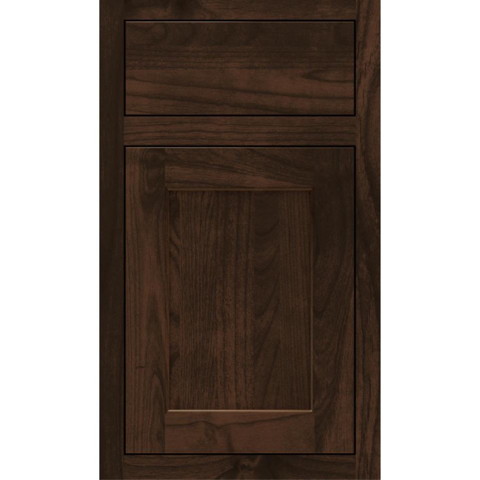 Square Bombay Dark Finish Square Cabinets