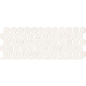 Mosaic Arctic White Matte White Tile