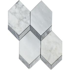 Mosaic Marble White Tile