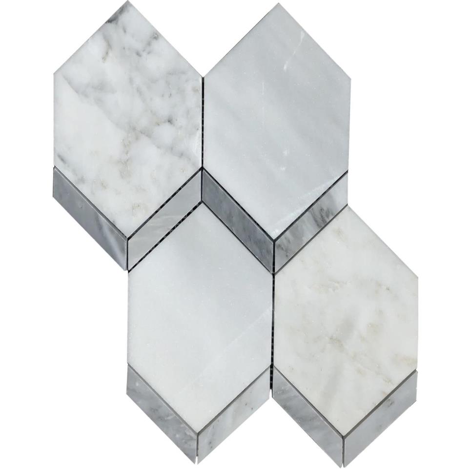 Mosaic Marble White Tile