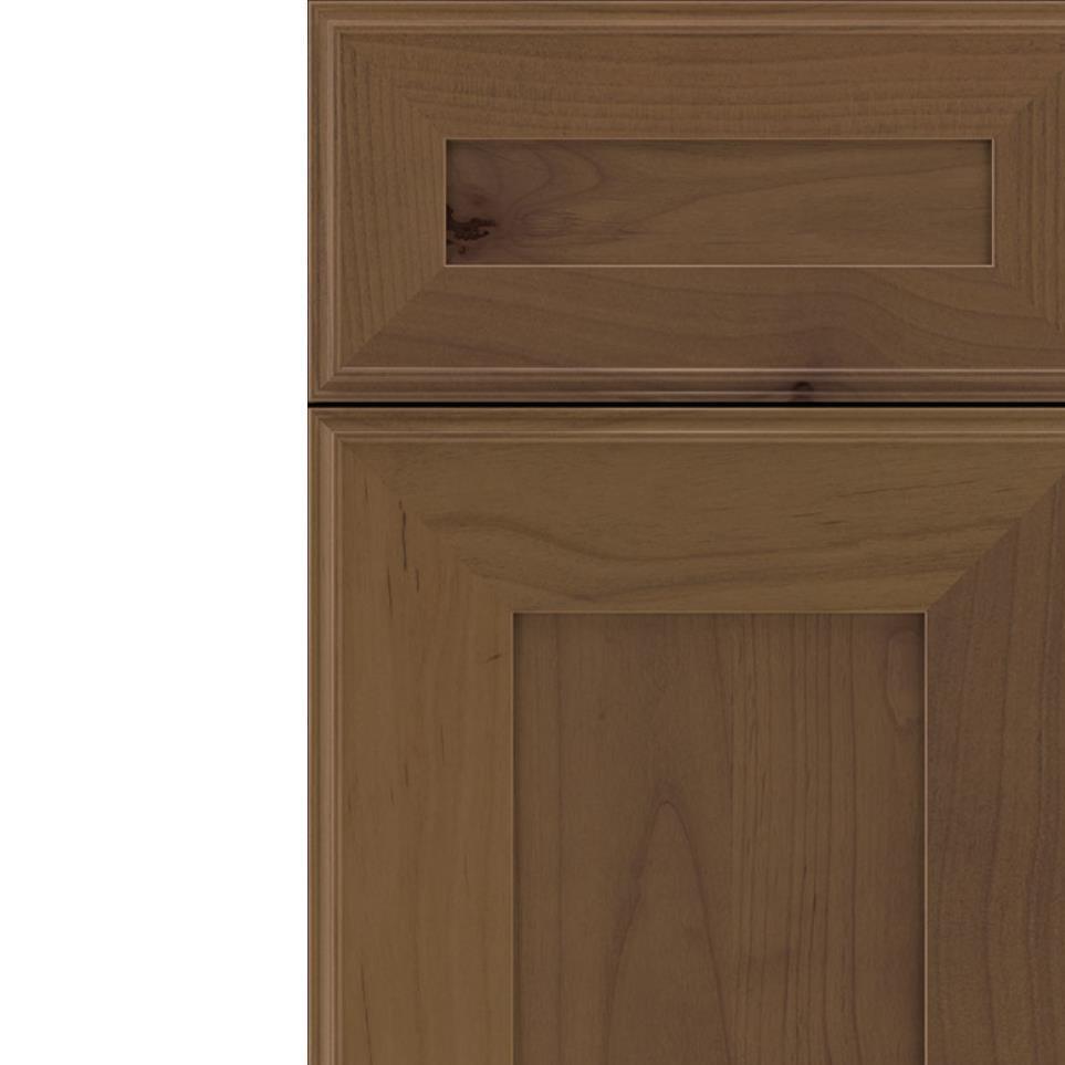 Square Sienna Medium Finish Square Cabinets