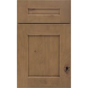 5 Piece Buckskin Medium Finish 5 Piece Cabinets