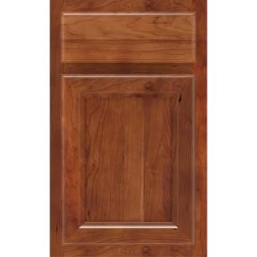 Square Cattail Medium Finish Square Cabinets