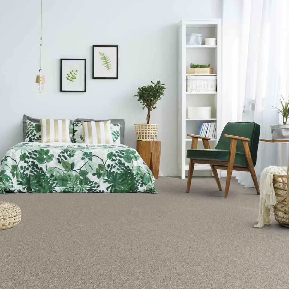 Textured Saxony Grayson Gray Carpet