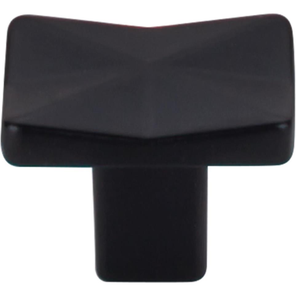 Knob Flat Black Black Knobs