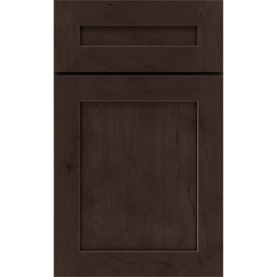 5 Piece Thatch Dark Finish 5 Piece Cabinets