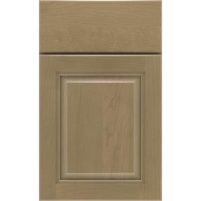 Square Buckskin Medium Finish Square Cabinets