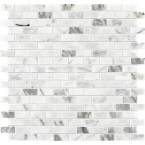 Mosaic Venetian Calacatta Polished White Tile