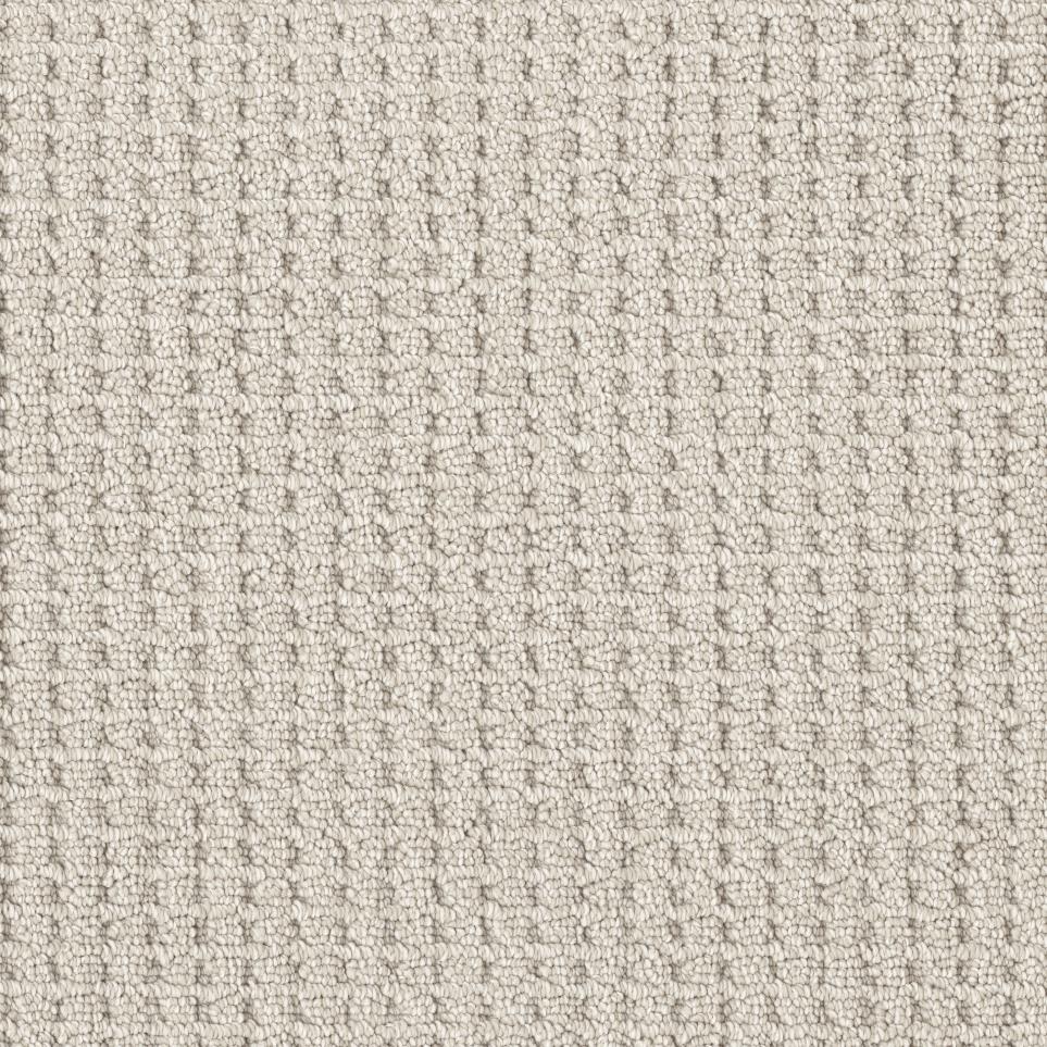 Loop Illusion White Carpet