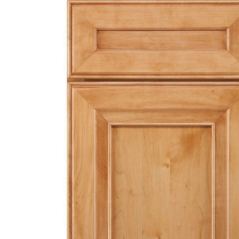 Square Wheatfield Light Finish Square Cabinets