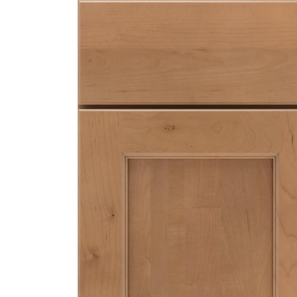 Square Sahara Light Finish Square Cabinets