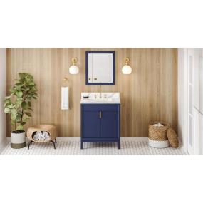 Base with Sink Top Hale Blue Blue / Purple Vanities