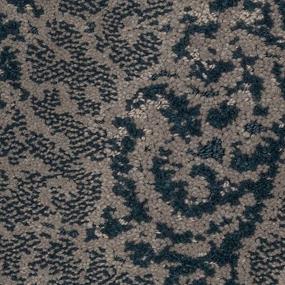 Pattern Enchanted Blue Carpet