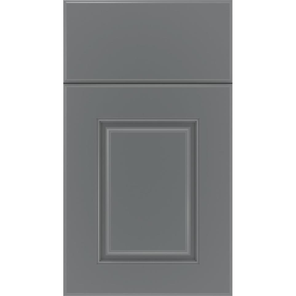 Square Cloudburst Paint - Grey Square Cabinets